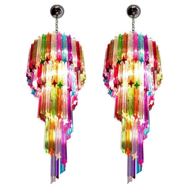 Italian Chandeliers, 1990s, Set of 2 For Sale - Image 17 of 17