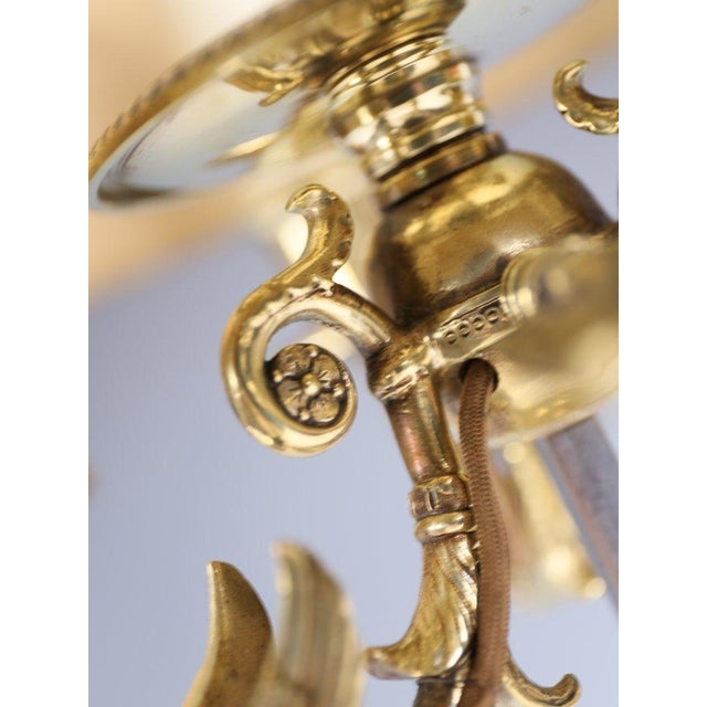 Metal 19th Century French Brass Bouillotte Table Lamp, 1880 For Sale - Image 7 of 18