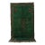 Green Moroccan Area Rug - 6'9" X 12'2" Ft For Sale