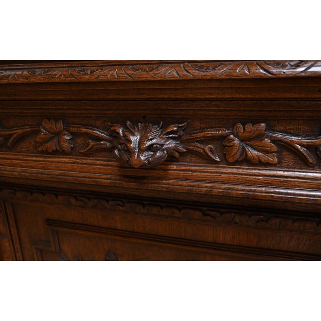 Narrow Cupboard in Oak For Sale - Image 17 of 18