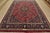 An authentic vintage traditional Mashad rug hand-knotted with fine wool and natural dyes. This oriental rug features a...