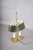 Brass Bouillotte Table Lamp with Green Tole Shade, 1950s For Sale - Image 13 of 18