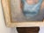 Portrait Oil Painting of a Mid Century Women, Framed For Sale - Image 9 of 10