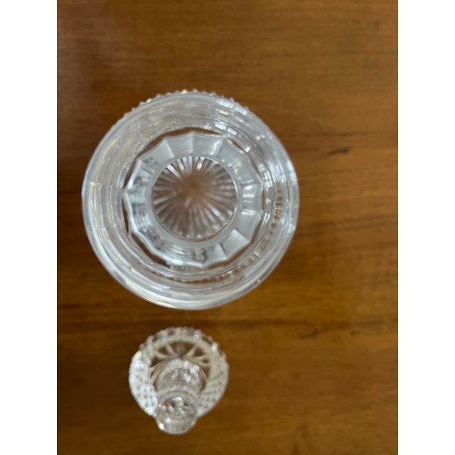 Late 19th Century Antique Late 19th Century English Cut Glass Decanter For Sale - Image 5 of 8