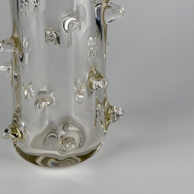 Vintage Mugnoni Murano Glass Vase by Ercole Barovier for Barovier & Toso, 1938 For Sale - Image 10 of 13