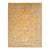 12x15 Modern Oushak Style Hand-Knotted Wool Area Rug – Golden Saffron & Sage For Sale