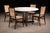 A disciplined and architecturally resolved set of four Brazilian Modern dining chairs by Celina, produced in the 1960s and...