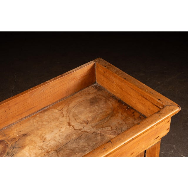Late 19th Century Early American Pine Dry Sink Cabinet For Sale In Chicago - Image 6 of 7