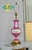 Vintage French Sevres Style Pink Porcelain Urn Table Lamp With Dual-Sided Hand-Painted Scenes For Sale - Image 10 of 12