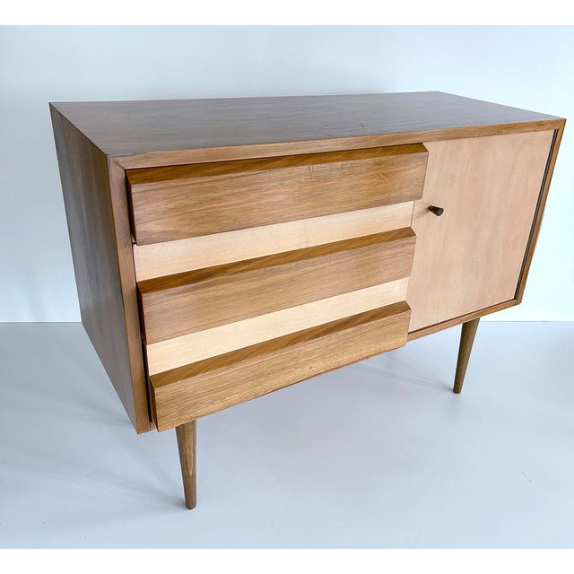 Vintage Scandinavian Sideboard in Wood, 1960s For Sale - Image 4 of 14