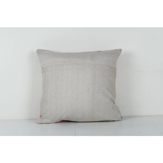 Turkish Patchwork Pillow Cover For Sale - Image 4 of 4