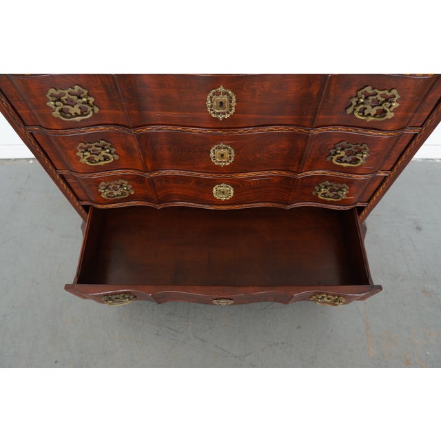 Vintage Louis XV–Style Bombe Chest For Sale - Image 13 of 15