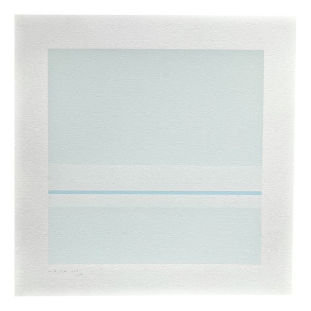 Antonio Calderara, Untitled, 1971, Color Screen Print For Sale
