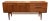 Mid Century Modern Teak Credenza on Elevated Trestle Base c.1960 For Sale