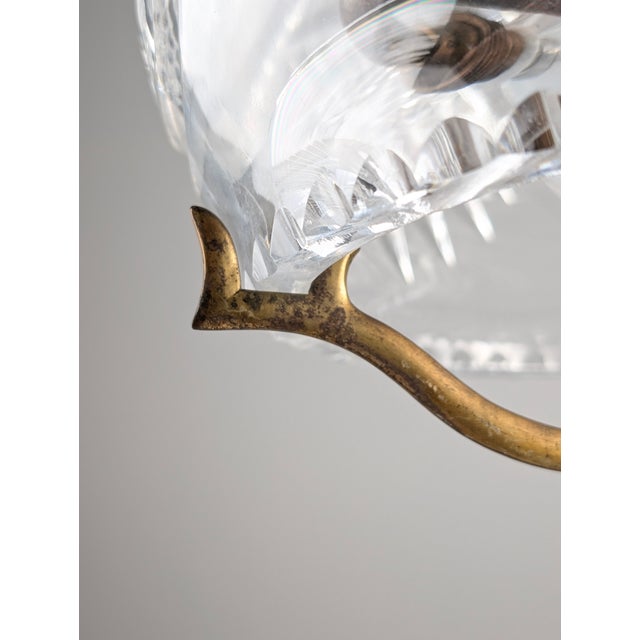 Art Deco French Cut Crystal Mushroom Table Lamp, 1920s For Sale - Image 16 of 18