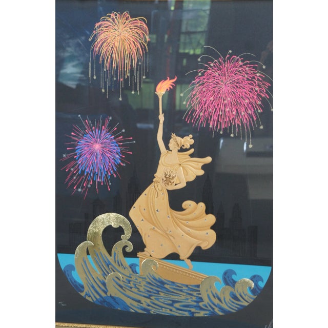 Erte 【Sunrise 】1992  lithograph60限定 Erte 【Sunrise 】1992 lithograph60限定 （Erte “Sunrise” 1992