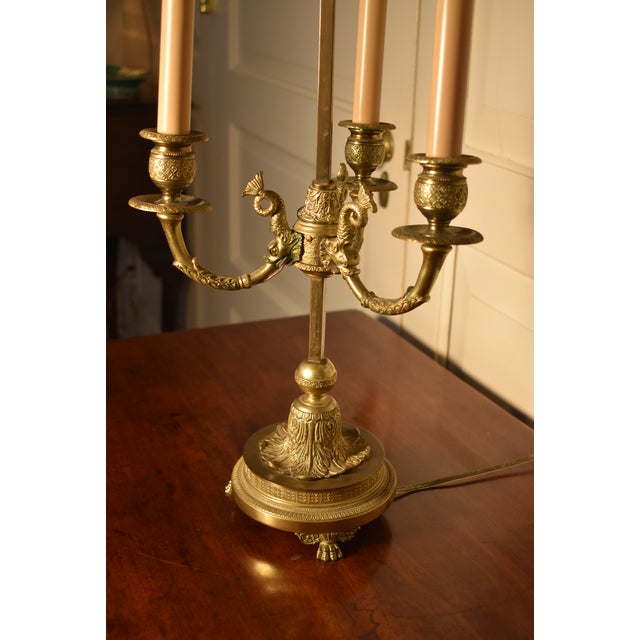 18th Century French Bouillotte Lamp For Sale - Image 4 of 4