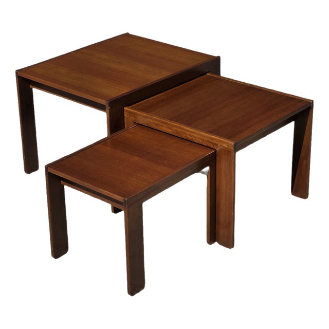 Model 777 Modular Coffee Tables by Afra and Tobia Scarpa for Cassina 1960s, Set of 3 For Sale