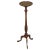 Antique Hardwood Tripod Pedestal Plant Table For Sale - Image 9 of 9