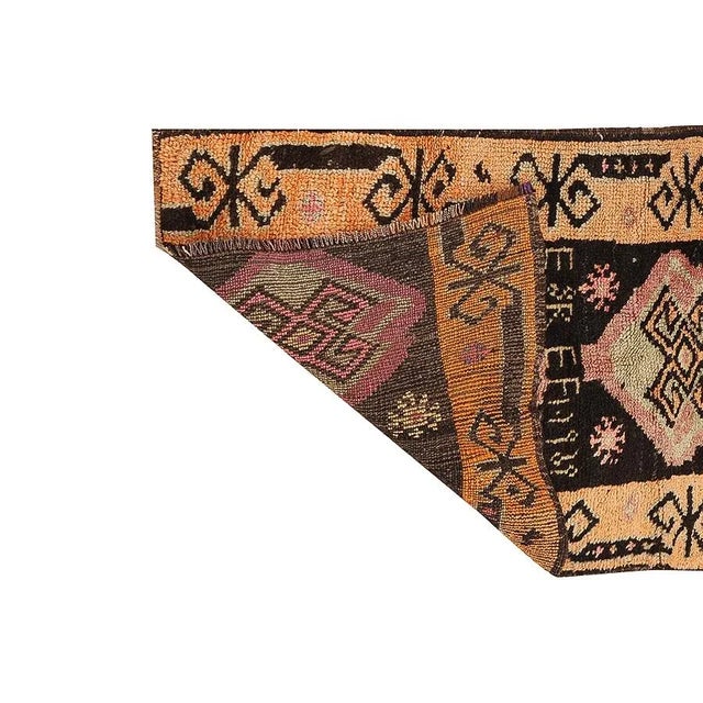 Mid 20th Century Vintage Turkish Kars Runner For Sale - Image 5 of 7