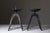 Mid-Century Modern French Brutalist Candleholders in Wrought Iron, Set of 2 For Sale - Image 5 of 15