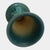 American Roseville Zephyr Lily Green 1946 Mid Century Modern Ceramic Vase 136-9 For Sale - Image 3 of 4