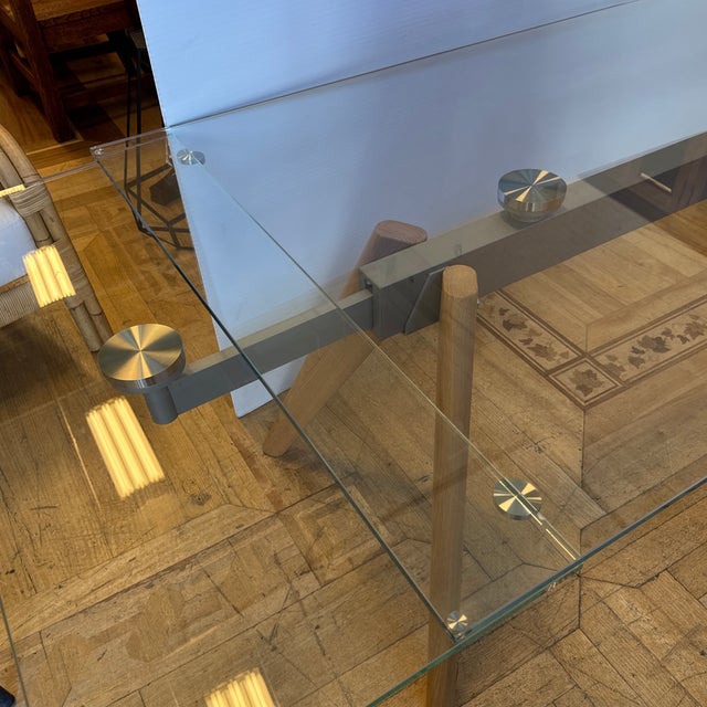 BoConcept Monza Extendable Glass Dining Table For Sale - Image 12 of 12