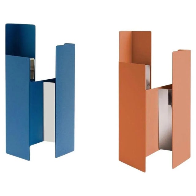 Not Yet Made - Made To Order Fugit Vases by Mason Editions, Set of 2 For Sale - Image 5 of 5