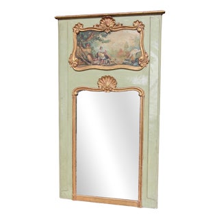 Large Louis XV Regency Trumeau For Sale