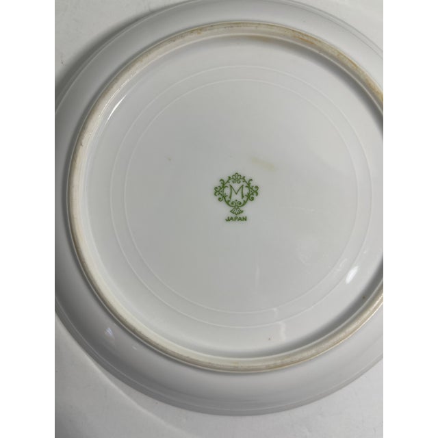 White Noritake "Laureate" Bowl Made in Japan, 1940s For Sale - Image 8 of 10