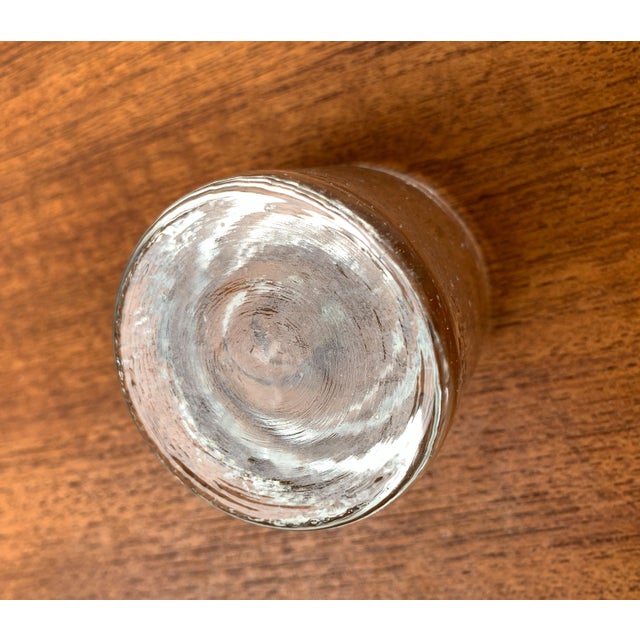 Vintage Scandinavian Ice Glass Candleholders, 1970s, Set of 5 For Sale - Image 6 of 15