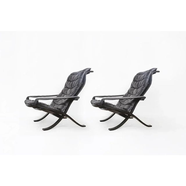 Set of Flex Lounge Chairs by Ingmar Relling for Westnofa, 1970s For Sale - Image 6 of 6
