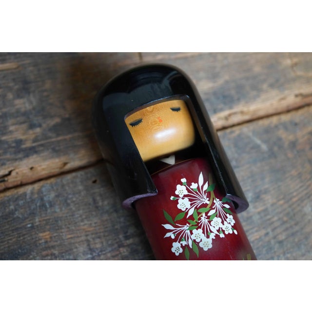 Vintage Kokeshi by Seifu Gono, Japan, 1980s For Sale - Image 4 of 7