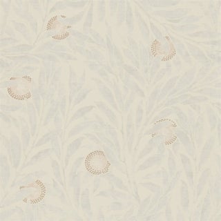 Sanderson Orange Tree Wallpaper in Dove For Sale