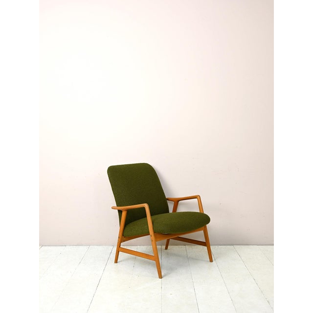 Scandinavian Armchair by Alf Svensson, 1960s For Sale - Image 3 of 11