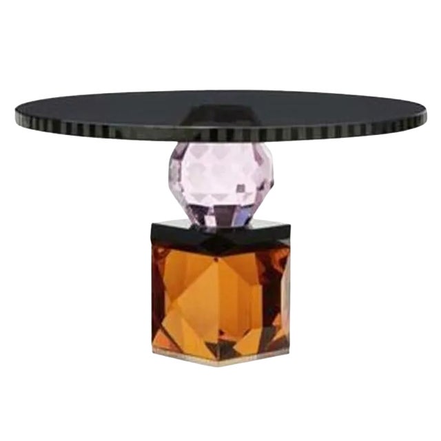 Savannah Crystal Tray in Crystal by Reflections Copenhagen For Sale