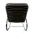 Metal Vintage Bauhaus Leather and Chrome Rocking Lounge Chair, 1980s For Sale - Image 7 of 9