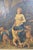 Paper 19th-Century French School Mythological Oil Painting, Nymph and Three Putti For Sale - Image 7 of 15