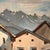 Modern Ernest Voegeli, Old Corner in Schuls, Oil on Canvas For Sale - Image 3 of 11