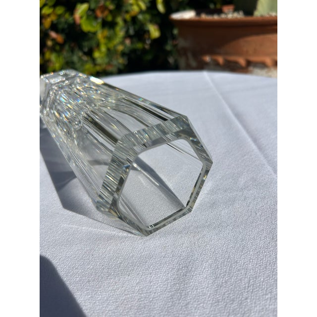 Kosta Boda Vintage Kosta Boda Colonna Crystal Vase For Sale - Image 4 of 13
