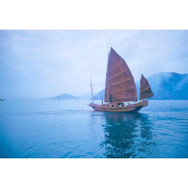 Landing At The Haute Route by Toni Frissell A traditional junk in Hong Kong harbour, 1959. (Photo by Toni Frissell) 12x16"...