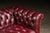 Oxblood Red Vintage Tufted Leather Chesterfield Sofa in Oxblood For Sale - Image 8 of 11