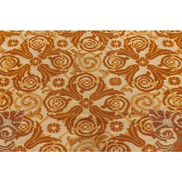 Mid-Century Modern Doris Leslie Blau Antique Bessarabian Flat-Weave Rug For Sale - Image 3 of 7