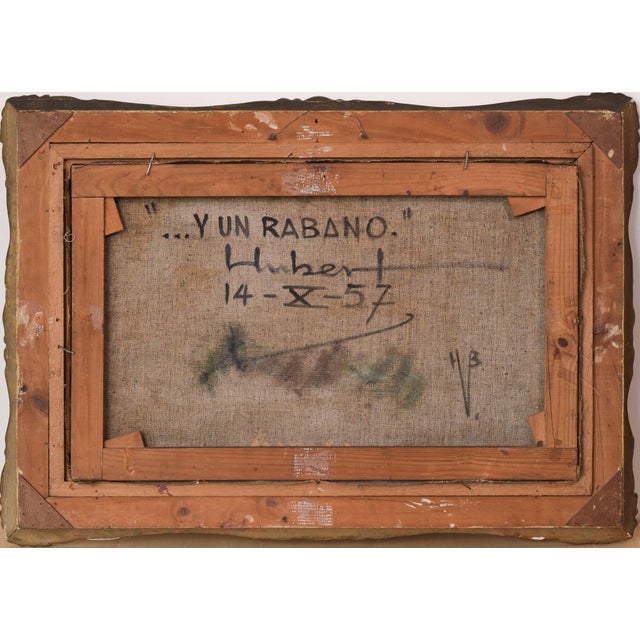 Y Un Rabano (And One Radish), Oil on Canvas For Sale - Image 12 of 14