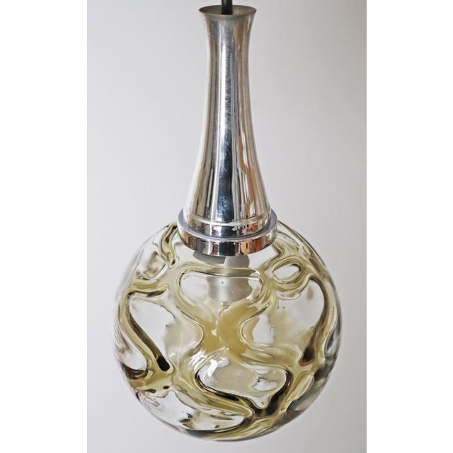 Murano Glass Pendant Lamp from Doria Leuchten, Germany, 1960s For Sale - Image 14 of 18