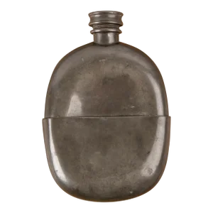 1930s Metal Military Flask
