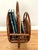 Vintage Rattan and Woven Cane Magazine Rack/Book Holder For Sale - Image 10 of 10