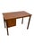 Wood 1950s Vintage Mid-Century Modern Teak Desk With Sculpted Handles and Dovetailed Drawers, Made in Denmark For Sale - Image 7 of 10