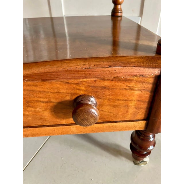 Antique Victorian Burr Walnut Inlaid Lamp Table For Sale - Image 12 of 16