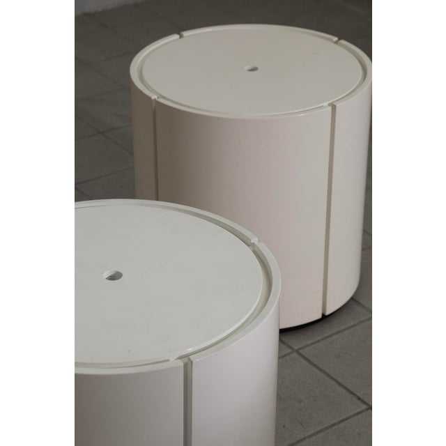 Italian Storage Bedside Tables, 1980s, Set of 2 For Sale - Image 4 of 9